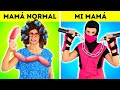 Mi MAMÁ VS. MAMÁ normal – Fui ADOPTADA por "NINJAS" | Situaciones familiares por La La Vida Juegos