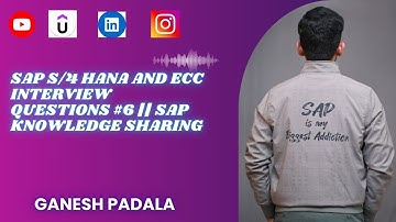 SAP S/4 HANA and ECC Interview Questions #6 || SAP Knowledge Sharing