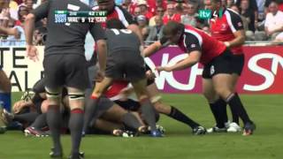 Rugby  2007. Pool B. Wales v Canada