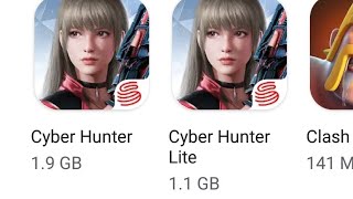 How to download CYBER HUNTER OF 1.1GB AND 1.9GB screenshot 3