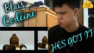 HE GOT THE VOICE! | Blais - Codeine (Official Video) [REACTION]