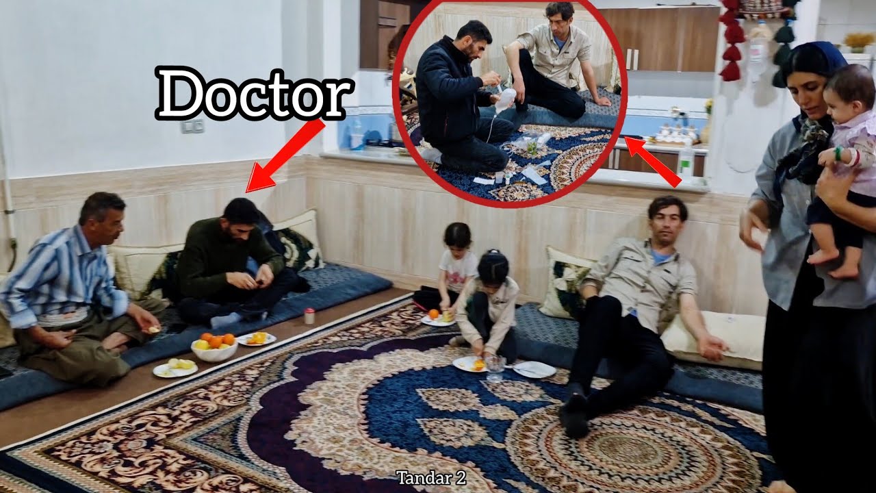 Vahid's nervous illness caused by life stress😓