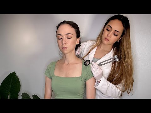 ASMR Reflex Hammer & Sensation Joint Neurological Assessment [Full Body] | ASMR Medical Roleplay