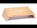 Mesa para Laptop madera, con ángulos