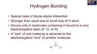 Intermolecular Forces, Part 2