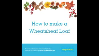 How to make a wheatsheaf loaf