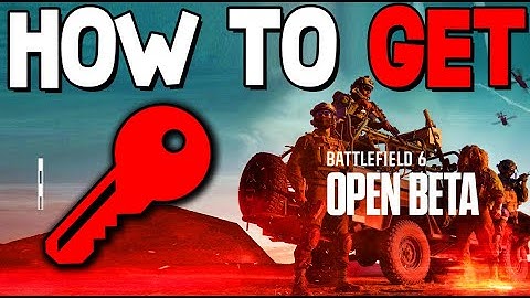 How To GET KEY FAST For Battlefield 6 Open Beta! FULL GUIDE