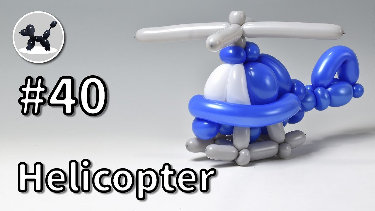 Helicopter - How to Make Balloon Animals #40 - YouTube