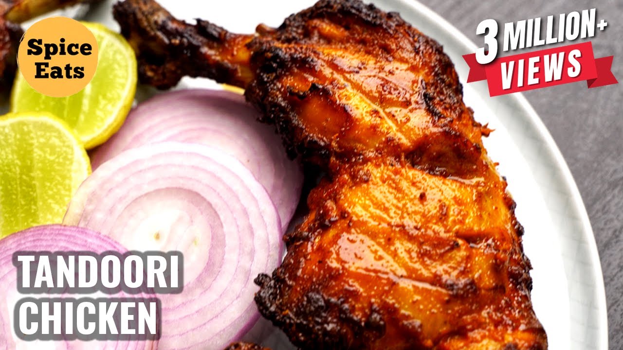 Tandoori Chicken Rezept 🍗 der indische Klassiker aus dem Ofen - Grillen wie in Indien 🇮🇳