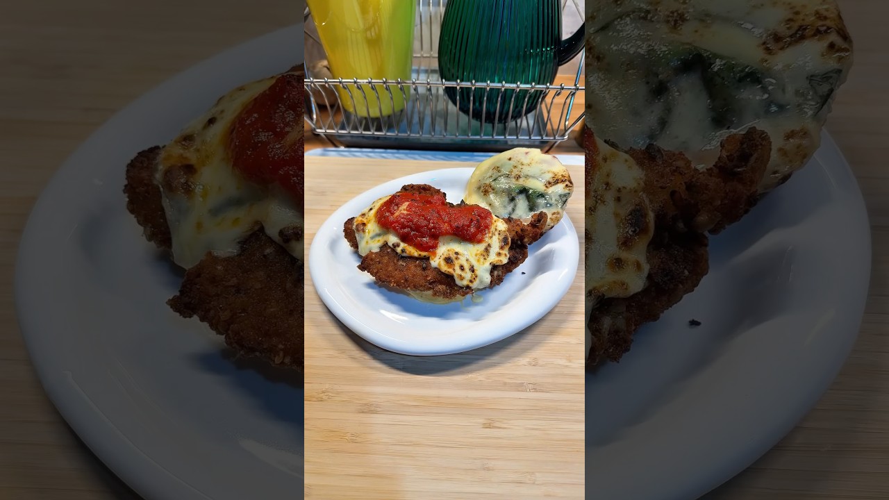 🍔Chicken Parm Burger🔥