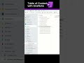 ✨ OneNote Guide: Create Table of Contents (TOC)