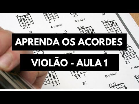 Vídeo: Acordes E Seus Nomes: Como Aprender A Ler