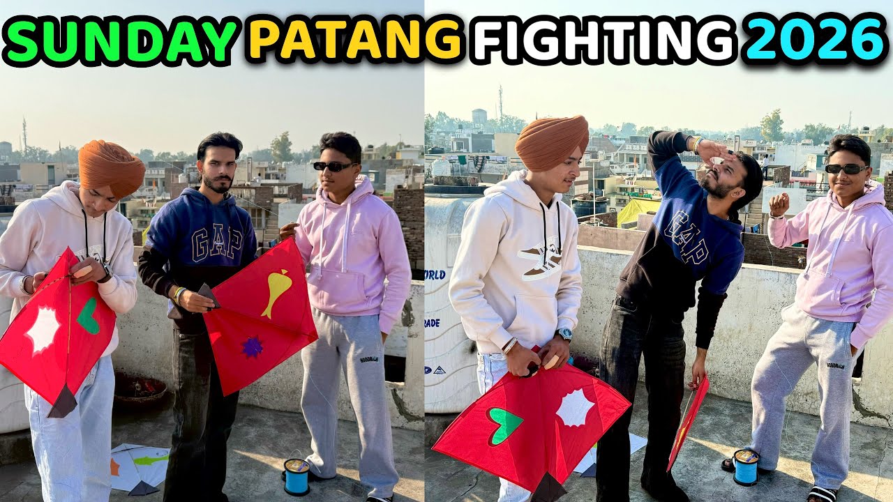 SUNDAY 🤯PATANG 🪁Fighting FEROZEPUR 2026 