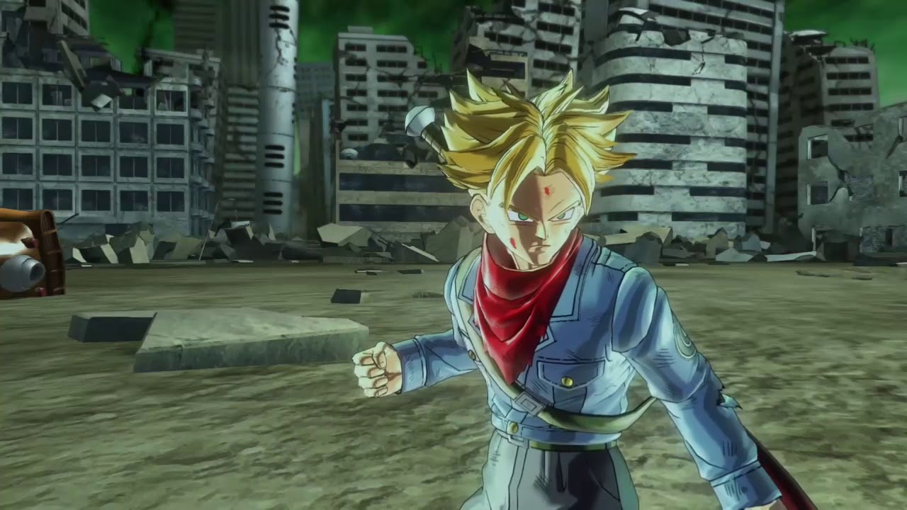 DRAGON BALL XENOVERSE 2 What if Fight Future Trunks vs Golden