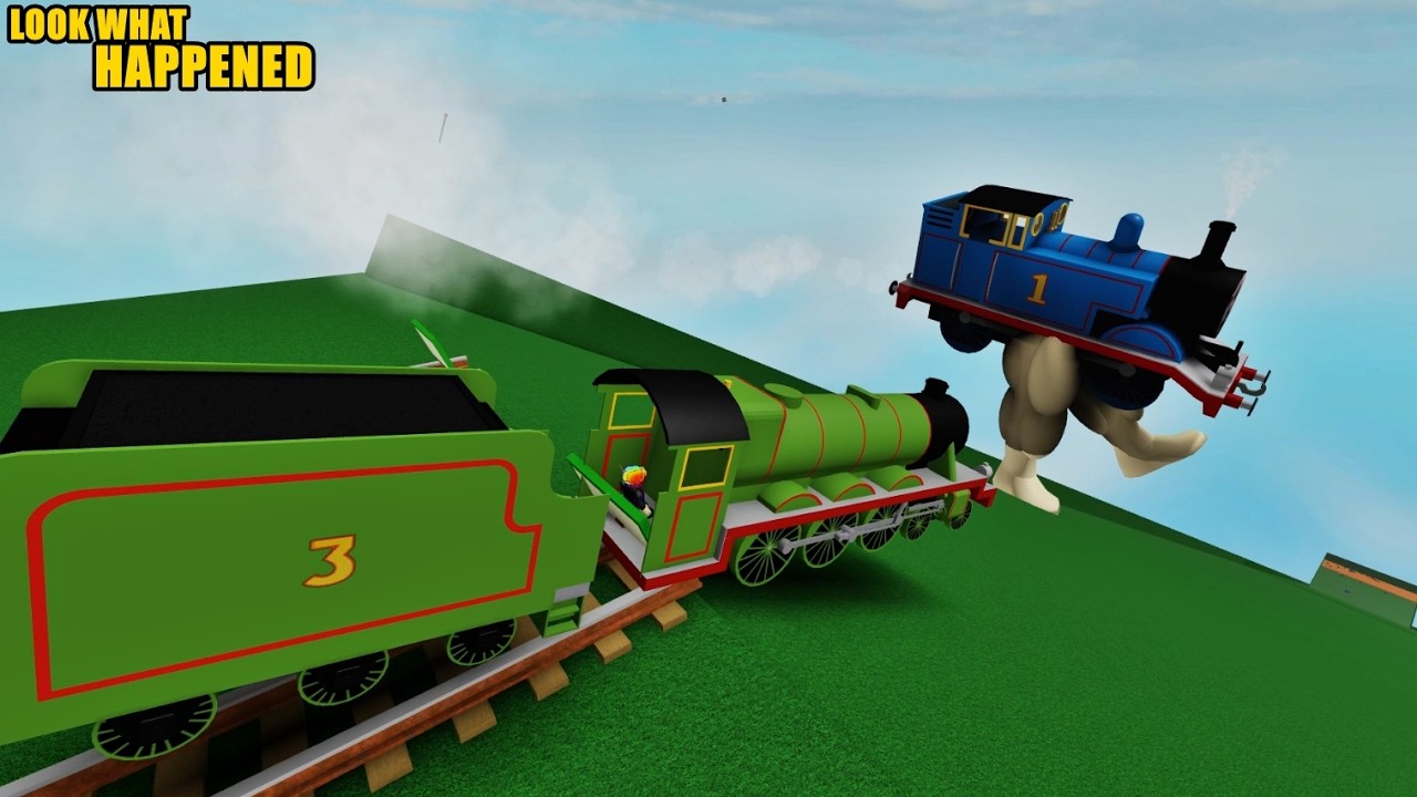 THOMAS THE TANK Drive Engines Down a Hill With no Tracks ACCIDENTS 2026