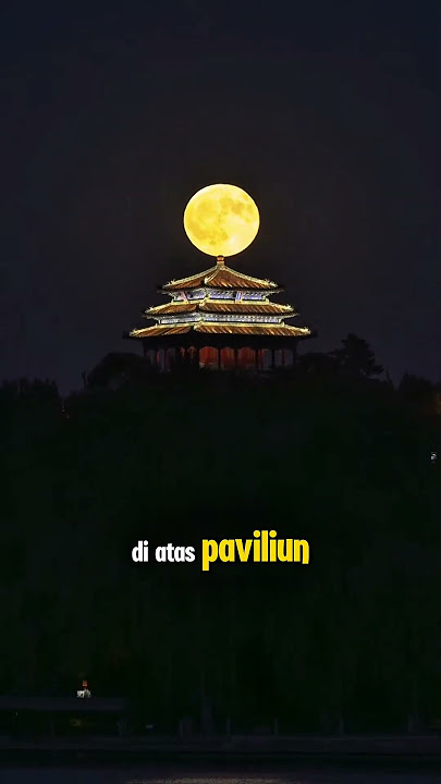 Momen Langka Bulan Purnama! 🌕🔥