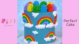 Most Satisfying Colorful Cake Decorating Hack