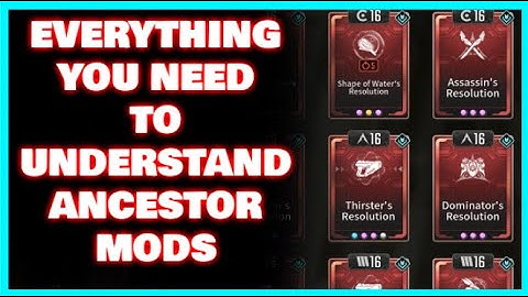 Everything You NEED to Know About Ancestor Mods (Best Farm + Roll Guide) | The First Descendant