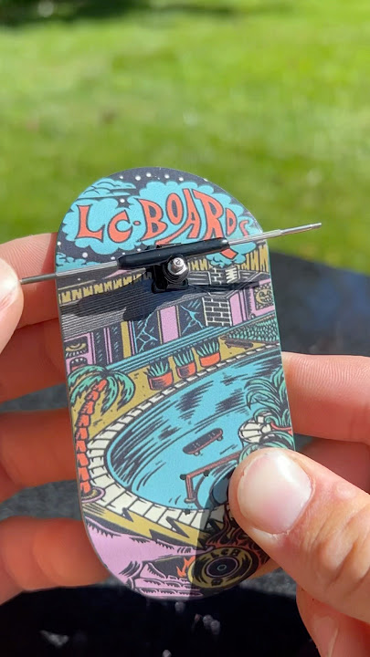 Setting up 50mm LC Board Fingerboard #lcboards #fingerboard #skateboard #skate #techdeck #skating