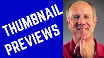 YouTube Thumbnail Previews - Tutorial