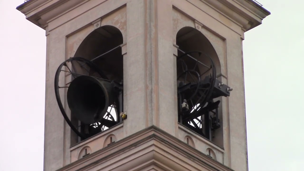 Le campane di Casalmaiocco (LO) - Chiesa Parrocchiale di S. Martino (1). video 590