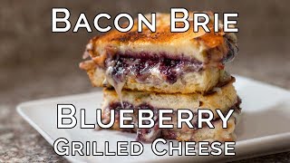 Bacon, Brie, and Blueberry Grilled Cheese
