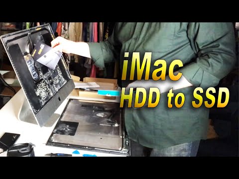 How To Replace HDD With SSD iMac Late 2013