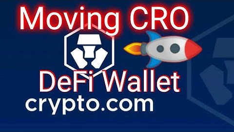 How to move CRO coin and Crypto to DeFi wallet and make passive income on Cryptocurrency