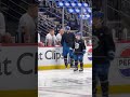Brent Burns returns to the ice this a.m. for Avs morning practice.