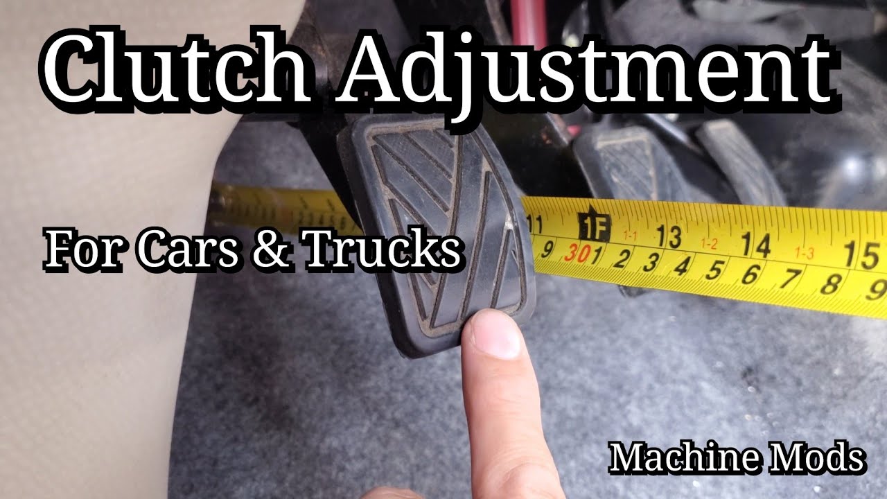 How to adjust the clutch pedal freeplay for all Cars and trucks SUZUKI
