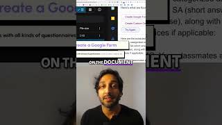 Google Forms Hack: Turn PDFs into Quizzes with AI! #shorts