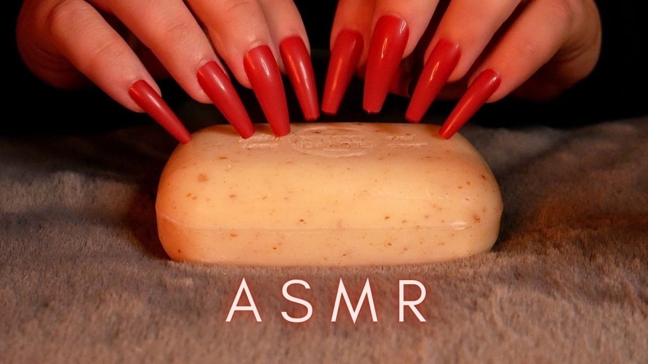ASMR SOAP Scratching & Tapping (No Talking) Textured Scratching
