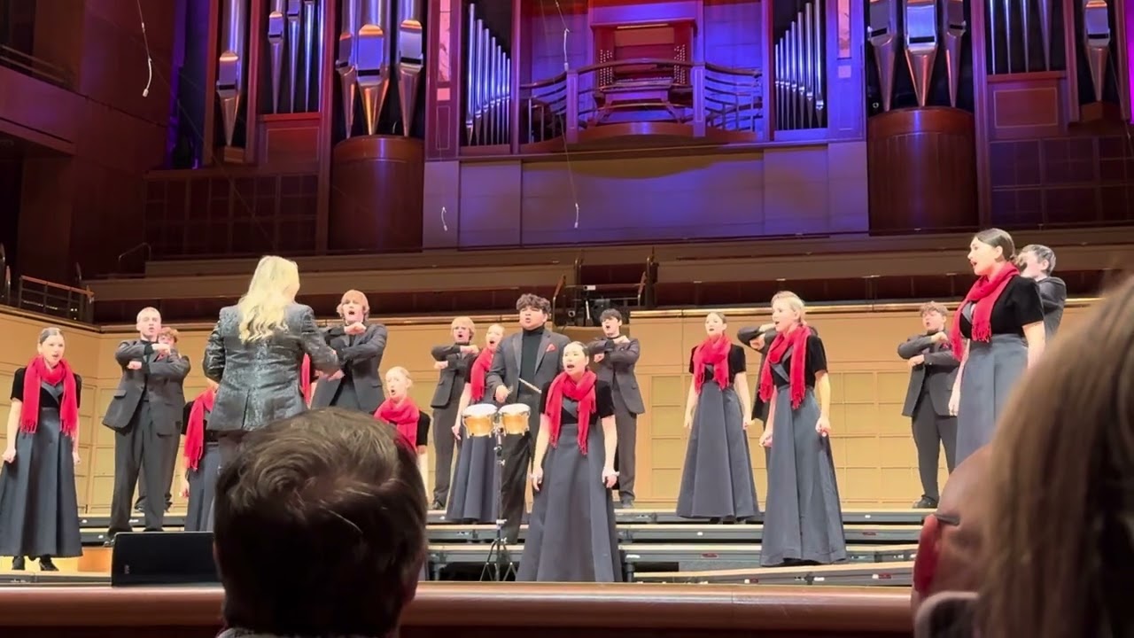 Kruhay sung by the Montgomery HS Madrigals