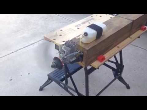 rc plane engine test stand