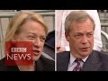 Voting Reform: Nigel Farage & Natalie Bennett - BBC News