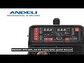 ANDELI MCT-520D LED Pulse MIG/Flux MIG/HF TIG/LIFT TIG/MMA/CUT/COLD Welding 7 IN 1 Multi-F