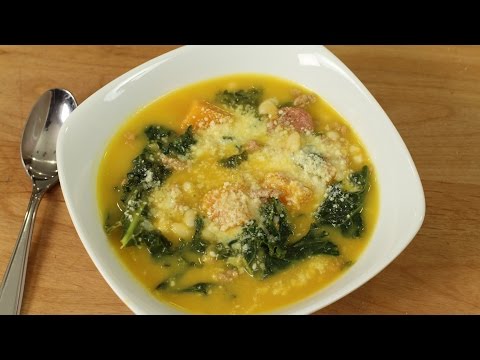 Kale Soup With Sausage, Butternut Squash & More by Rockin Robin