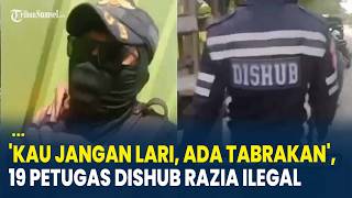 'Don't Run, There's a Collision,' 19 Transportation Agency Officers Conduct Illegal Raid, Fleeing...