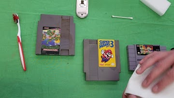 How to safely clean your retro games