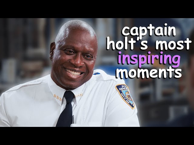 captain holt moments that are genuinely inspiring | Brooklyn Nine-Nine | Comedy Bites class=