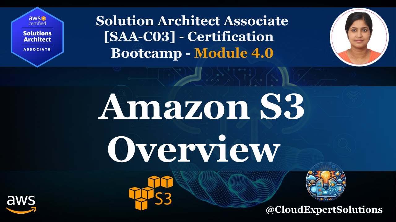SAA-C03 Module 4.0 – Amazon S3 Deep Dive for Beginners - YouTube
