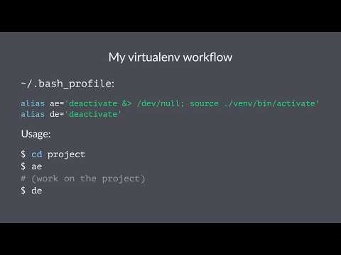 Python 가상 환경으로 효과적으로 작업하기(Virtualenv)