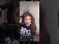 Ekane On Live arguing with baby daddy!! Gets very heated 😠 😡.  He tries to snatch her phone!!