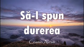 Să-i spun durerea - Cosmin Avram (Official Audio) 2015