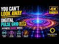 ⚡ Digital Pulse Grid Loop 🌀 HYPNOTIC Energy Waves | 4K Visual Therapy