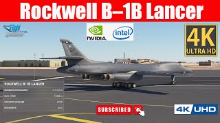 Virtavia - Rockwell B-1B Lancer - MSFS 2020 - Start und Landung