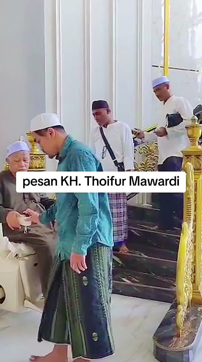 Pesan KH. Thoifur Mawardi#ulama #kiai #habib #ngaji #pesantren
