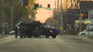 Watch as police arrest battery suspect after 3 1/2 hour standoff