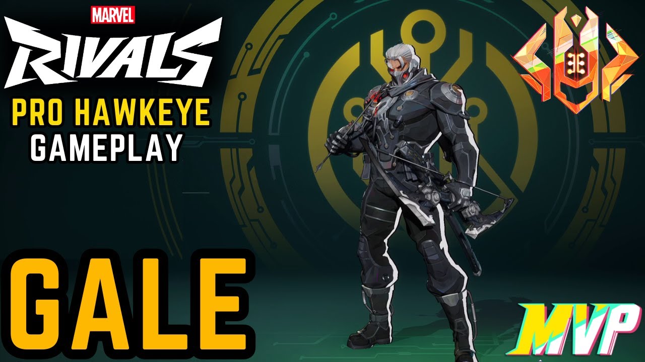 TOP 0.01% HAWKEYE! GALE MVP HAWKEYE GAMEPLAY - MARVEL RIVALS SEASON 3.5