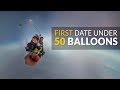 First Date Under 50 Balloons